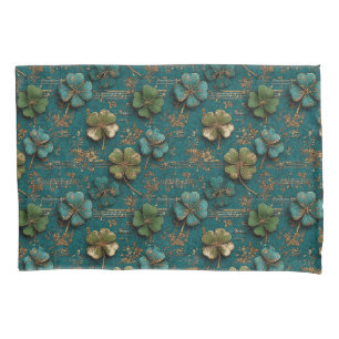 St. Patrick’s Day Vintage Shamrock Music Pillowcase
