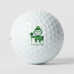 St. Patrick’s Day with minimalist Lucky Leprechaun Golf Balls