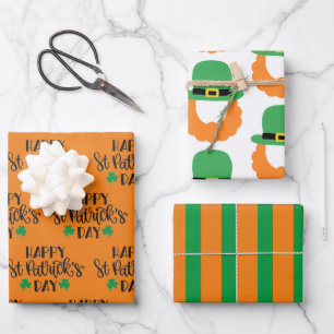 St. Patrick’s Day Wrapping Paper Sheet Set