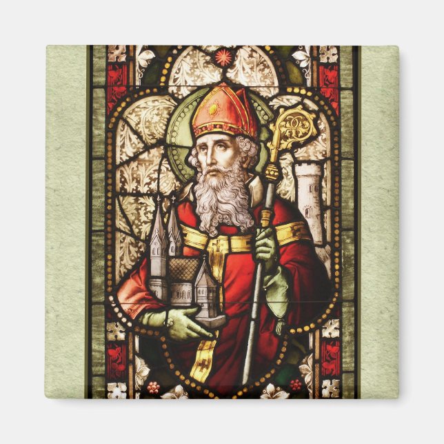 St. Patrick | Saint Patrick's Day Magnet (Devant)