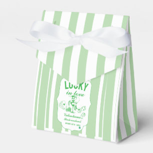 St patrick she found her lcuky charm bachelorette  favor box