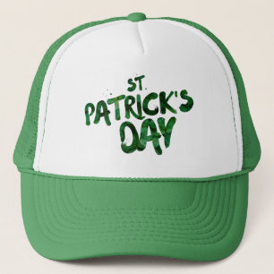 st-patrick Text Trucker Hat