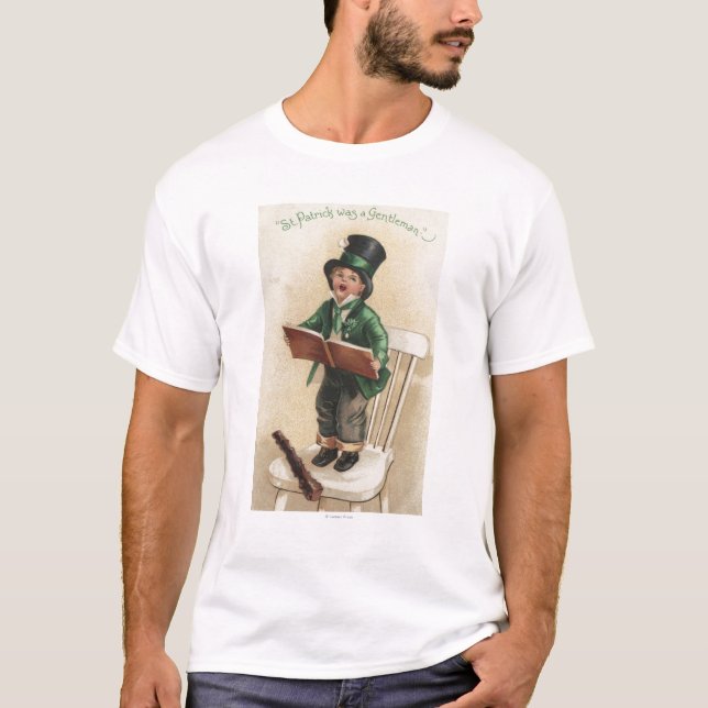 St. Patrick was a Gentleman T-Shirt (Front)