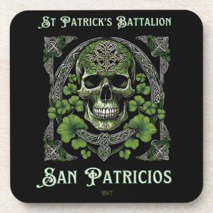 St Patricks Battalion San Patricios Irish Mexican Coaster
