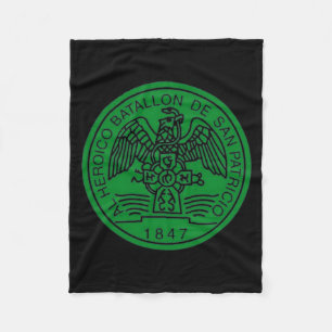 St Patricks Battalion San Patricios Irish Mexican Fleece Blanket