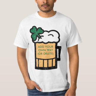 St. Patrick's Beer (Customizable) T-Shirt