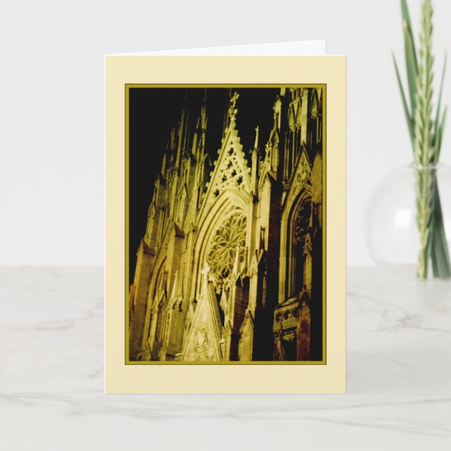 St. Patrick's Cathedral Holiday Card - Christmas (Front)