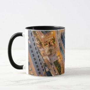 St. Patrick's Cathedral New York City Aerial View  Mug