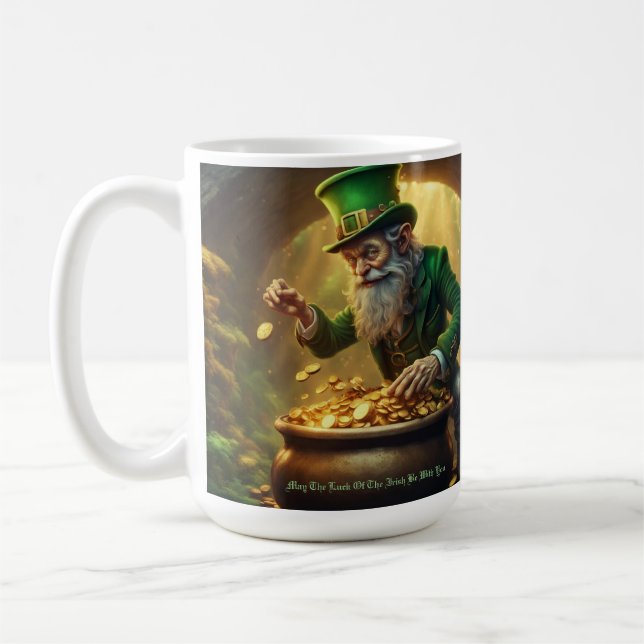 St. Patricks Coffee Mug (Left)