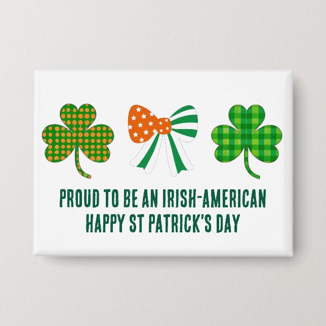 St Patricks Coquette Shamrock Personalized (Front)