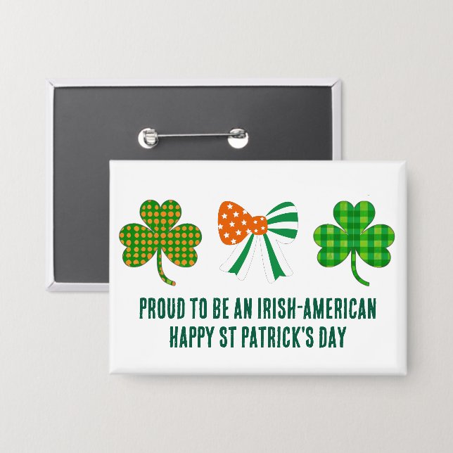 St Patricks Coquette Shamrock Personalized (Front/Back)