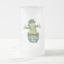 St. Patricks Custom 16oz Mug givré