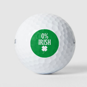 St Patrick's Day 0% Irish Golf Balls