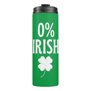 St Patrick's Day 0% Irish Thermal Tumbler