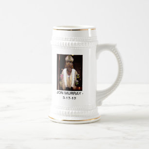 ST. PATRICK'S DAY 2012 BY JON MURRAY, BROOKLYN, NY BEER STEIN