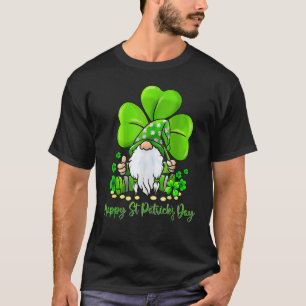 St Patricks Day 2023 Shamrock Irish Gnome Shenanig T-Shirt