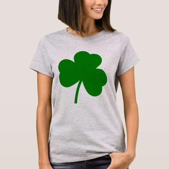ST.PATRICK'S DAY 4 LEAF CLOVER T-SHIRTS (Front)