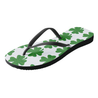 St. Patrick's Day Adult Slim Strap Flip-Flops Flip Flops