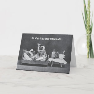 St. Patrick's Day Aftermath Card