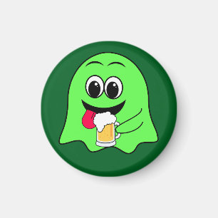 St. Patrick's Day Alcoholic Beverage and Beer Magnet