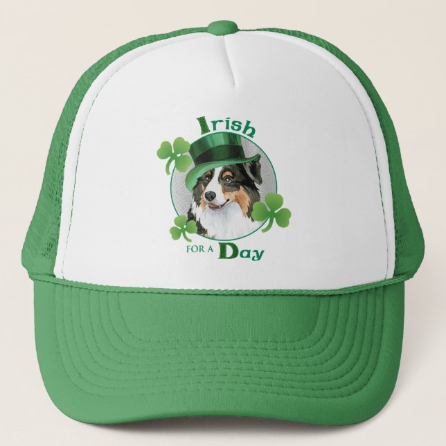 St. Patrick's Day Aussie Trucker Hat (Front)