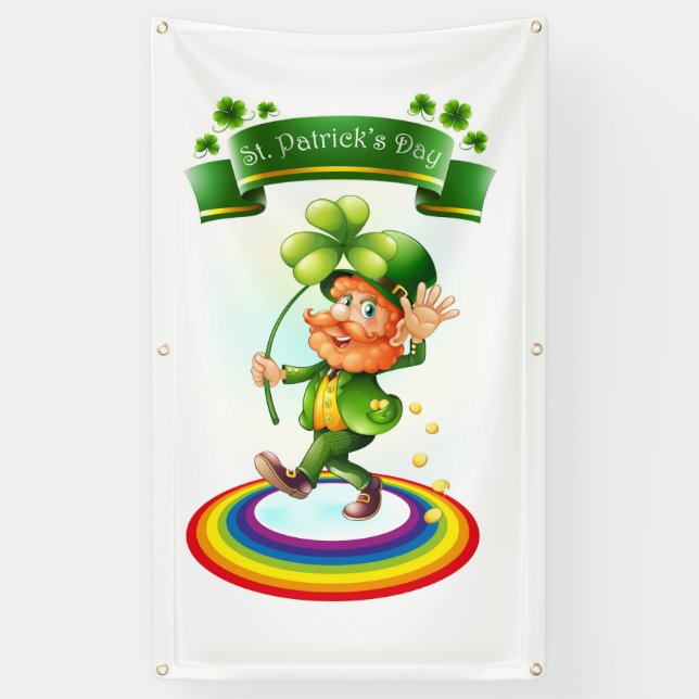 St. Patrick's Day Banner (Vertical)