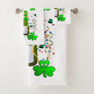 St. Patrick's Day Bathroom Towel Sets