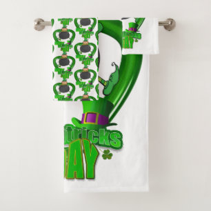 St. Patrick's Day Bathroom Towel Sets