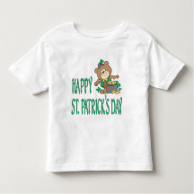 St. Patrick's Day Bear T Shirt