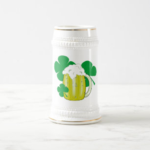 St Patrick's Day Beer Stein