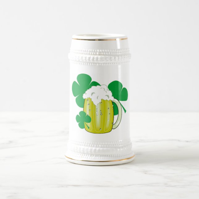 St Patrick's Day Beer Stein (Center)