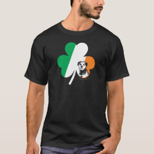 St. Patricks Day Border Terrier Dog Shamrock Irish T-Shirt