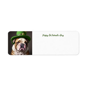 St. Patrick's Day Bulldog