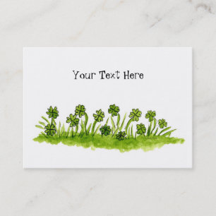 St. Patrick's Day Business Card