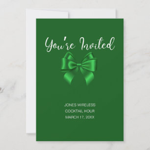 St Patricks Day Business Party Invitation