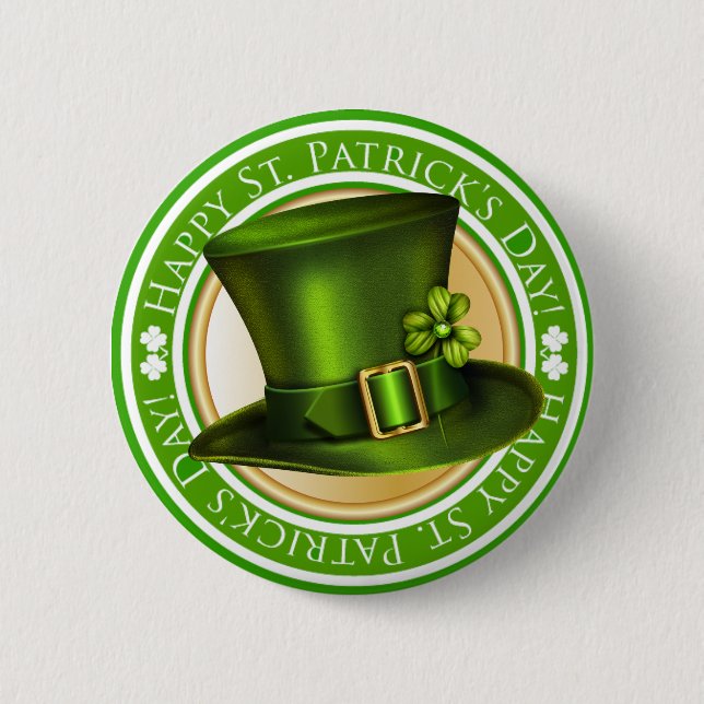 St. Patrick's Day Button - SRF (Front)
