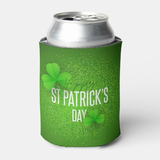 St Patrick's Day  Can Cooler (Can Front)