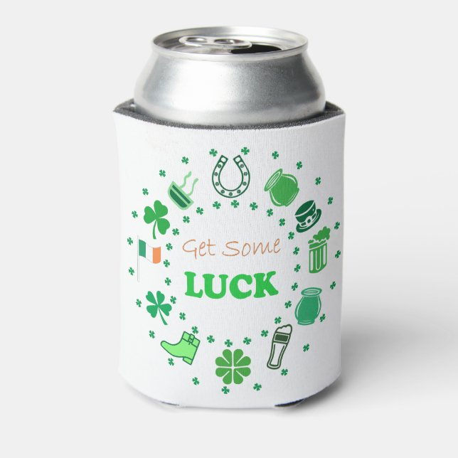 St. Patrick's Day  Can Cooler (Can Back)