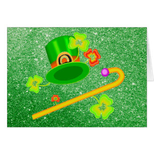 St. Patrick's Day Casquette & Cane Apple Green