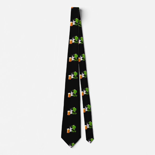 St. Patrick's Day Cat Tie (Front)