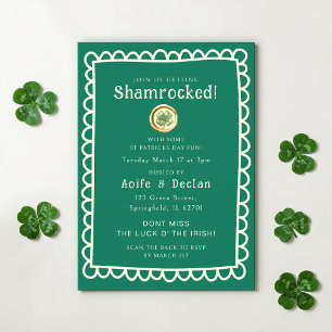 St Patricks day celebration invite 