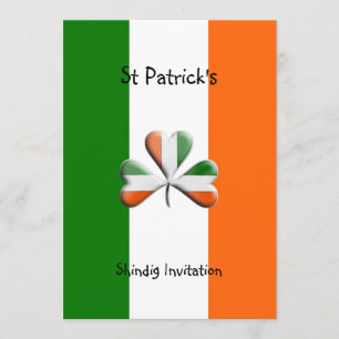 St Patrick's Day Celebration Party Invitations