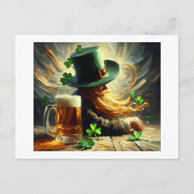 St. Patrick's Day Celebration,  Postcard (Front)