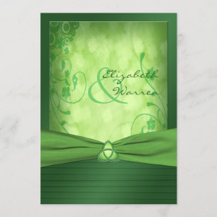 St. Patrick's Day Celtic Love Knot Invitation