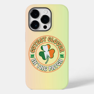 St. Patrick's Day Charm Cutest Clover in the Patch Case-Mate iPhone 14 Pro Case