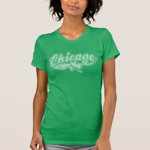 St Patrick's Day Chicago Irish Shamrock T-Shirt