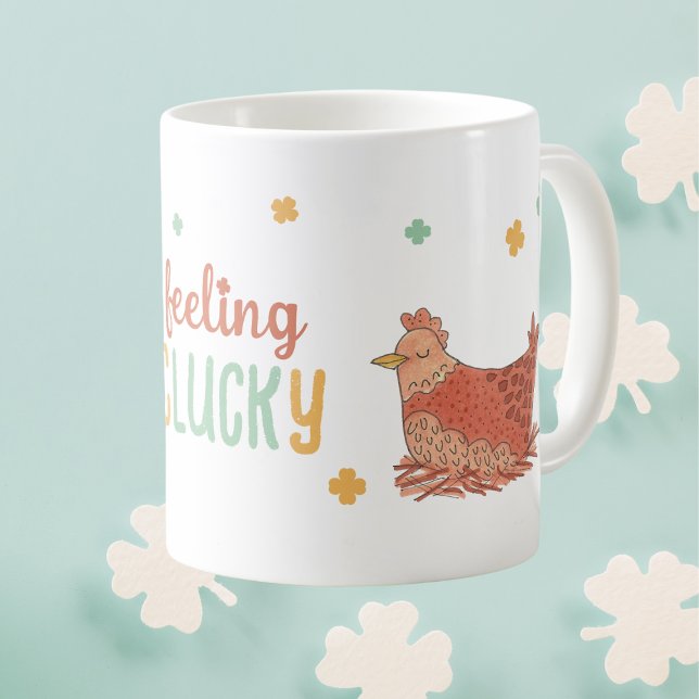 St. Patricks Day Chickens Funny Coffee Mug (Creator Uploaded)