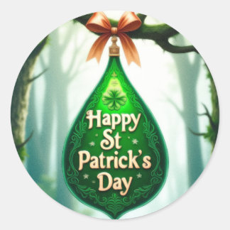 St. Patrick's Day  Classic Round Sticker