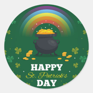 St. Patrick's Day Classic Round Sticker