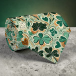 St. Patrick's Day Clover Custom Necktie<br><div class="desc">Celebrate St. Patrick's Day in style with this custom-designed necktie! Featuring a vibrant green clover pattern, this necktie is perfect for adding a touch of Irish charm to any outfit. The classic necktie design is both sophisticated and festive, making it an ideal accessory for St. Patrick's Day celebrations, parties, or...</div>